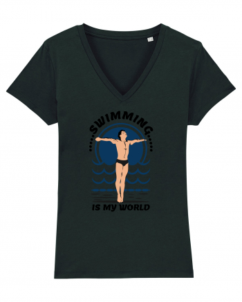 pentru pasionații de înot - Swimming is My World Black