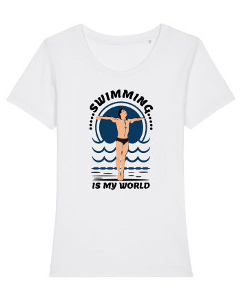 pentru pasionații de înot - Swimming is My World White