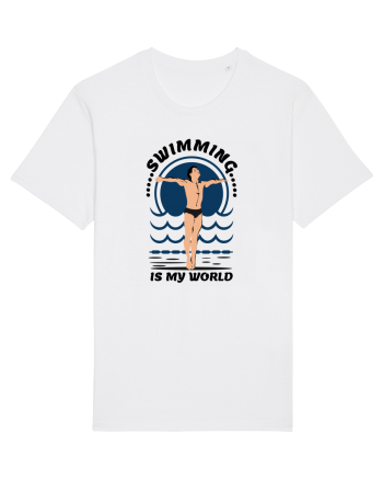 pentru pasionații de înot - Swimming is My World White