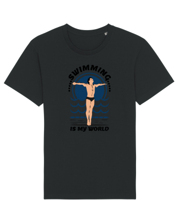 pentru pasionații de înot - Swimming is My World Black