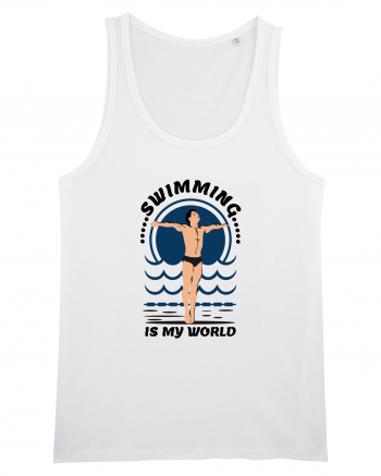 pentru pasionații de înot - Swimming is My World White