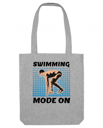 pentru pasionații de înot - Swimming Mode on Heather Grey