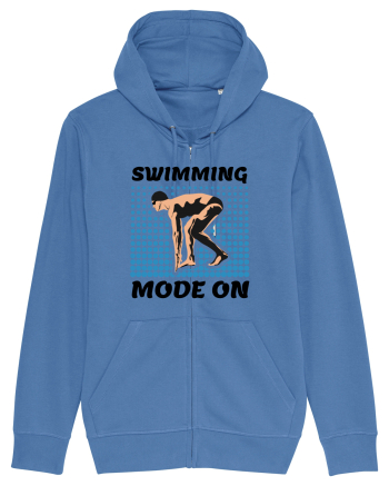 pentru pasionații de înot - Swimming Mode on Bright Blue
