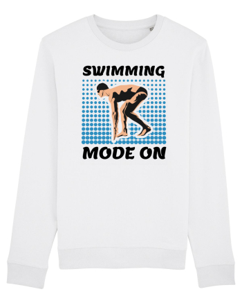 pentru pasionații de înot - Swimming Mode on White