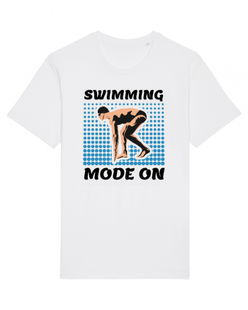 pentru pasionații de înot - Swimming Mode on White