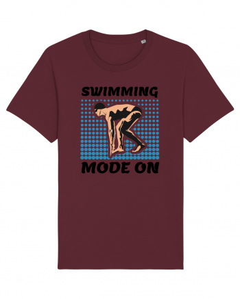 pentru pasionații de înot - Swimming Mode on Burgundy
