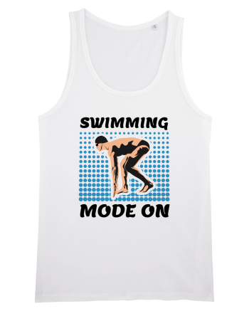 pentru pasionații de înot - Swimming Mode on White