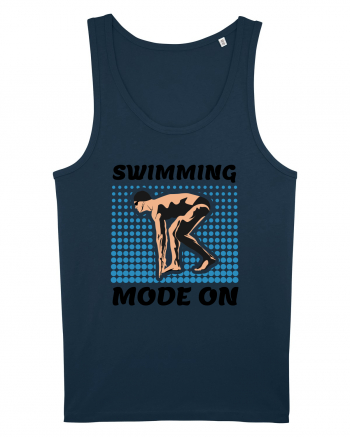 pentru pasionații de înot - Swimming Mode on Navy