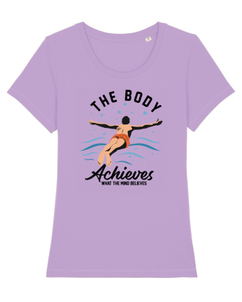 pentru pasionații de înot - The Body Achieves What the Mind Believes Lavender Dawn