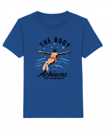 pentru pasionații de înot - The Body Achieves What the Mind Believes Majorelle Blue