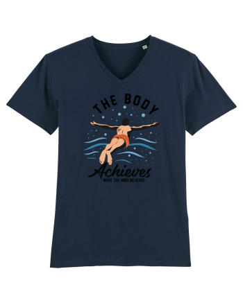 pentru pasionații de înot - The Body Achieves What the Mind Believes French Navy