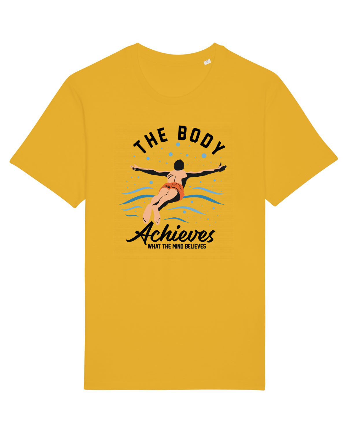 Tricou mânecă scurtă Unisex Rocker Spectra Yellow