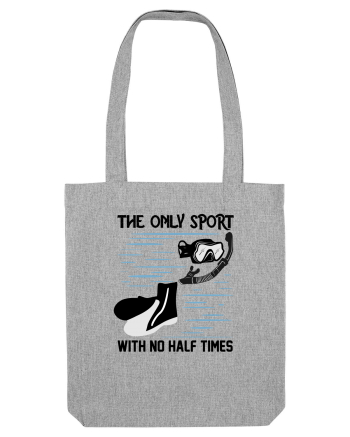 pentru pasionații de înot - The Only Sport With No Half Times Heather Grey