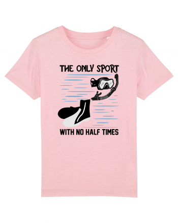 pentru pasionații de înot - The Only Sport With No Half Times Cotton Pink