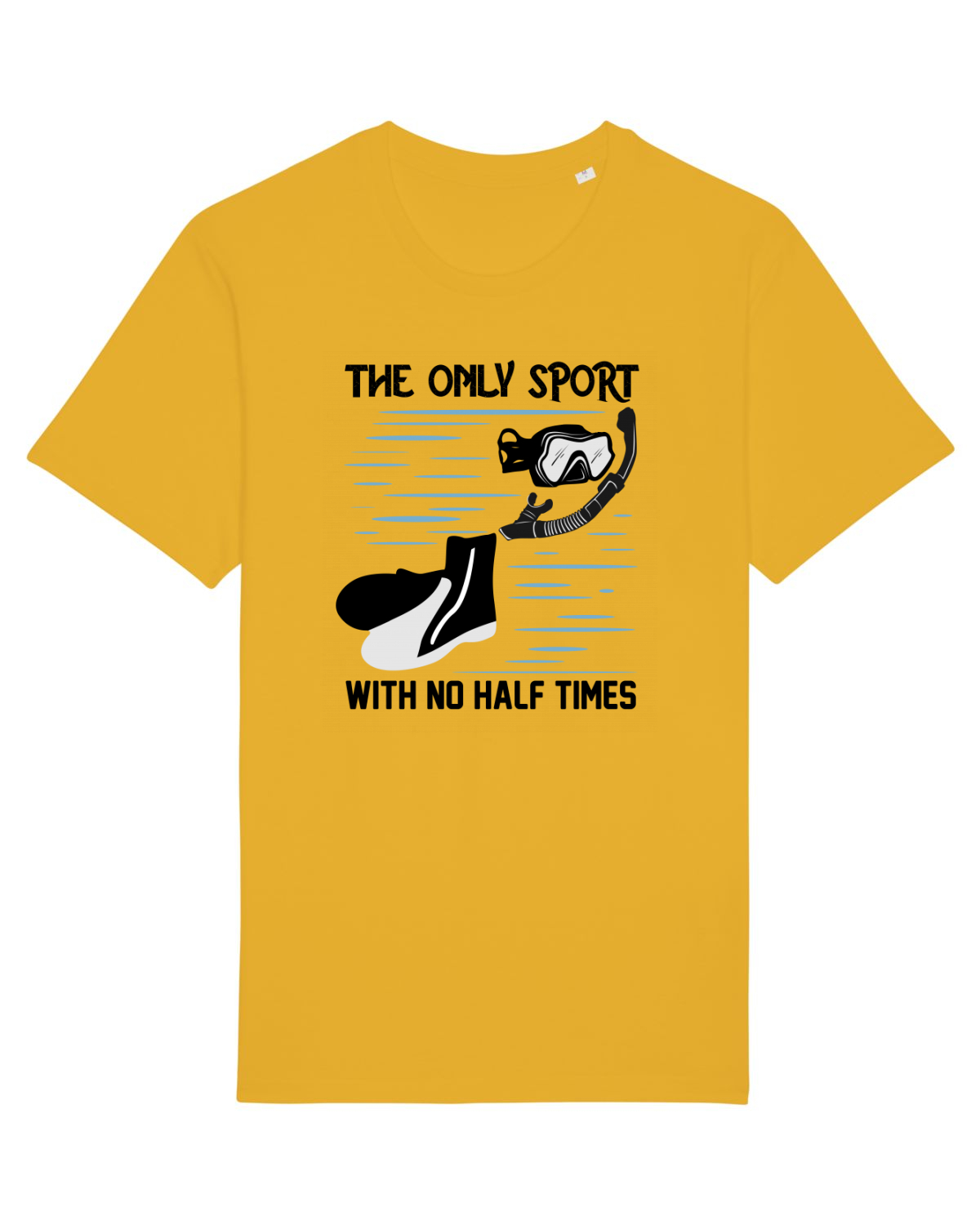 Tricou mânecă scurtă Unisex Rocker Spectra Yellow