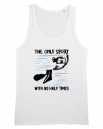 pentru pasionații de înot - The Only Sport With No Half Times Maiou Bărbat Runs