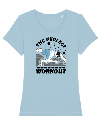 pentru pasionații de înot - The Perfect Workout Sky Blue