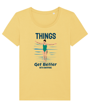 pentru pasionații de înot - Things Get Better With Swimming Jojoba