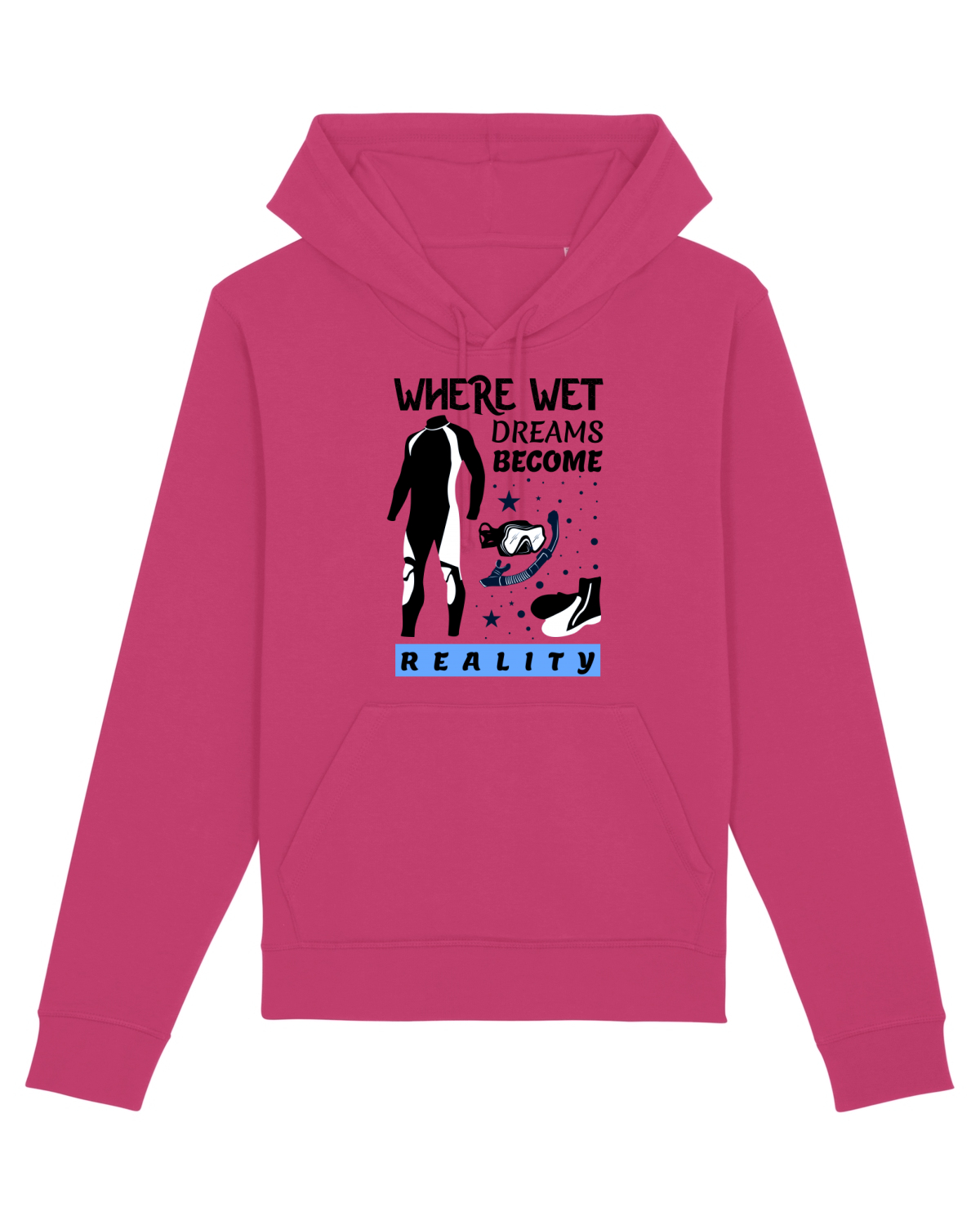 Hanorac Unisex Drummer Raspberry
