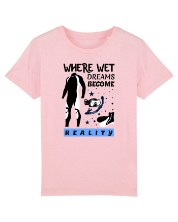 pentru pasionații de înot - Where Wet Dreams Become Reality Cotton Pink