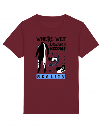 pentru pasionații de înot - Where Wet Dreams Become Reality Burgundy
