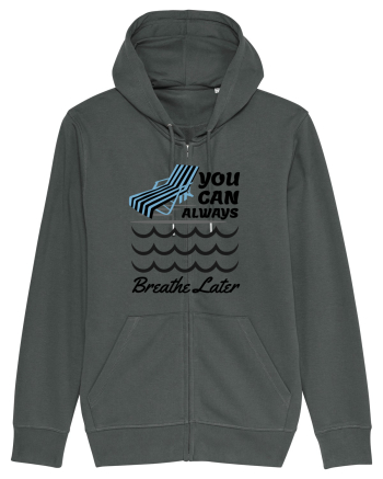 pentru pasionații de înot - You Can Always Breathe Later Anthracite