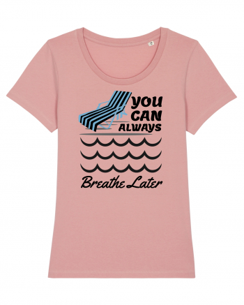 pentru pasionații de înot - You Can Always Breathe Later Canyon Pink