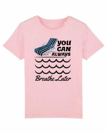 pentru pasionații de înot - You Can Always Breathe Later Cotton Pink