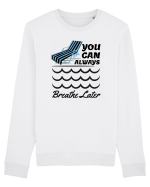 pentru pasionații de înot - You Can Always Breathe Later Bluză mânecă lungă Unisex Rise