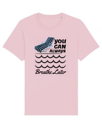 pentru pasionații de înot - You Can Always Breathe Later Cotton Pink