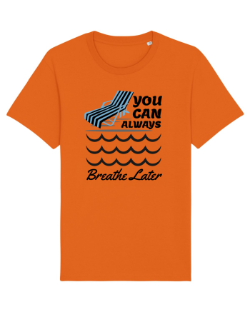 pentru pasionații de înot - You Can Always Breathe Later Bright Orange