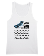 pentru pasionații de înot - You Can Always Breathe Later Maiou Bărbat Runs