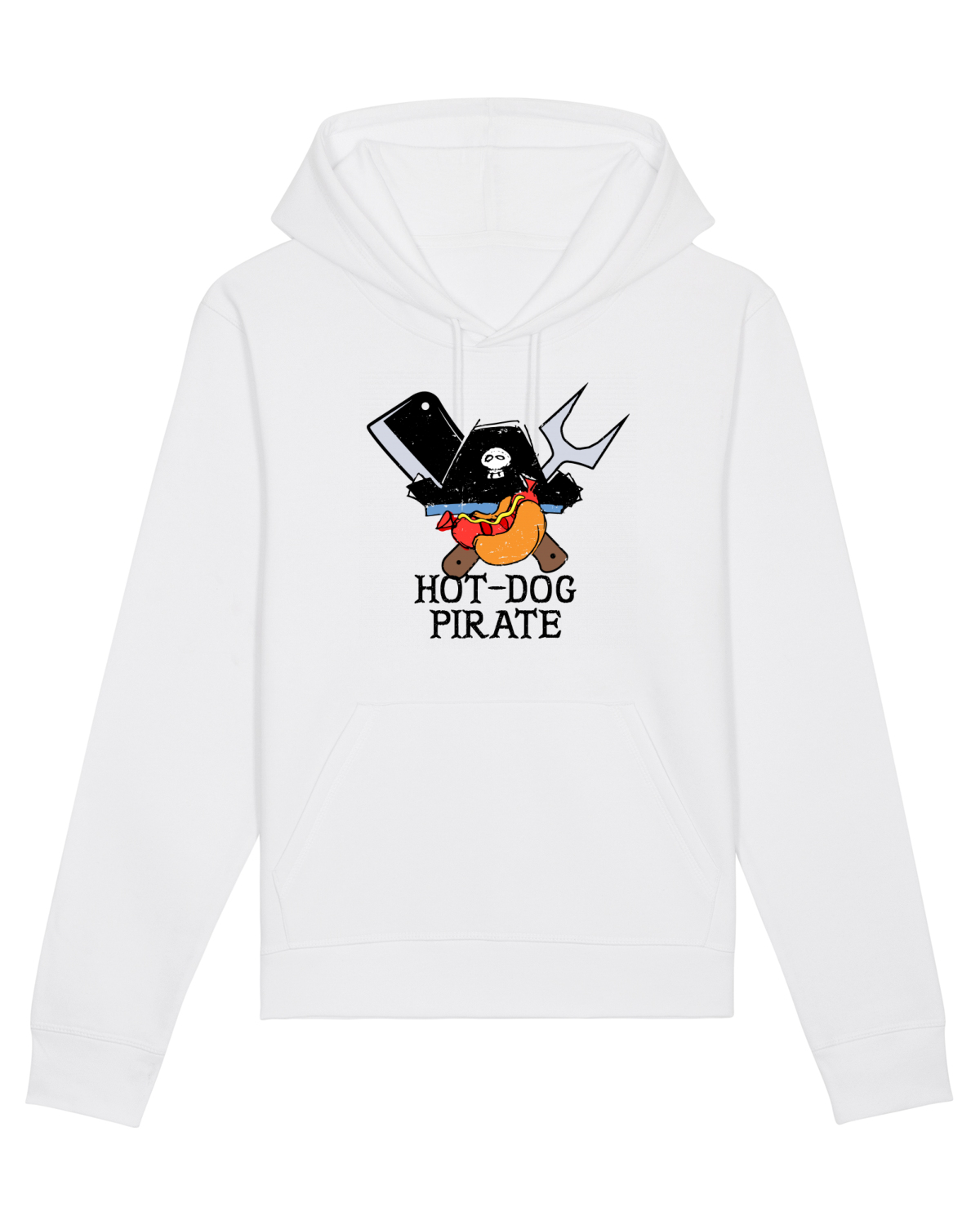 Hanorac Unisex Drummer White