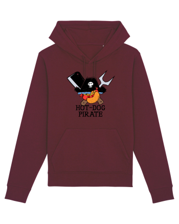 Hot Dog Pirate Burgundy