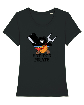 Hot Dog Pirate Black