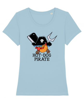 Hot Dog Pirate Sky Blue