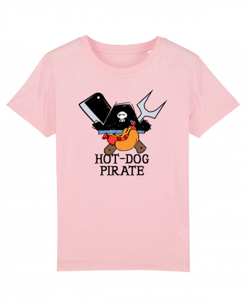 Hot Dog Pirate Cotton Pink