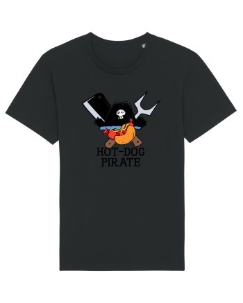 Hot Dog Pirate Black