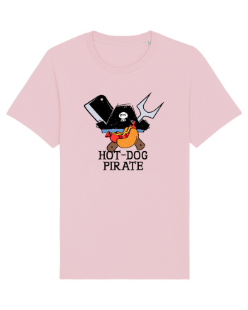 Hot Dog Pirate Cotton Pink