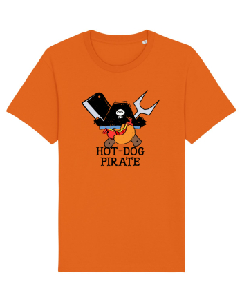 Hot Dog Pirate Bright Orange