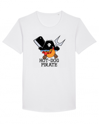Hot Dog Pirate White