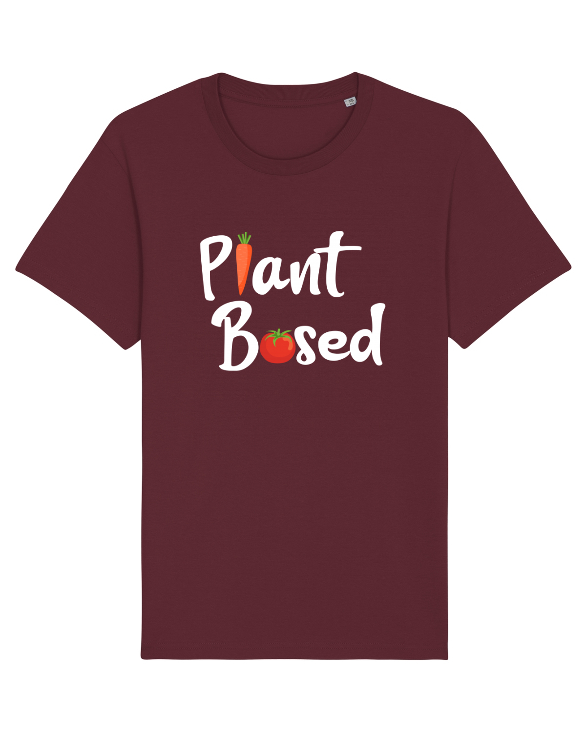 Tricou mânecă scurtă Unisex Rocker Burgundy