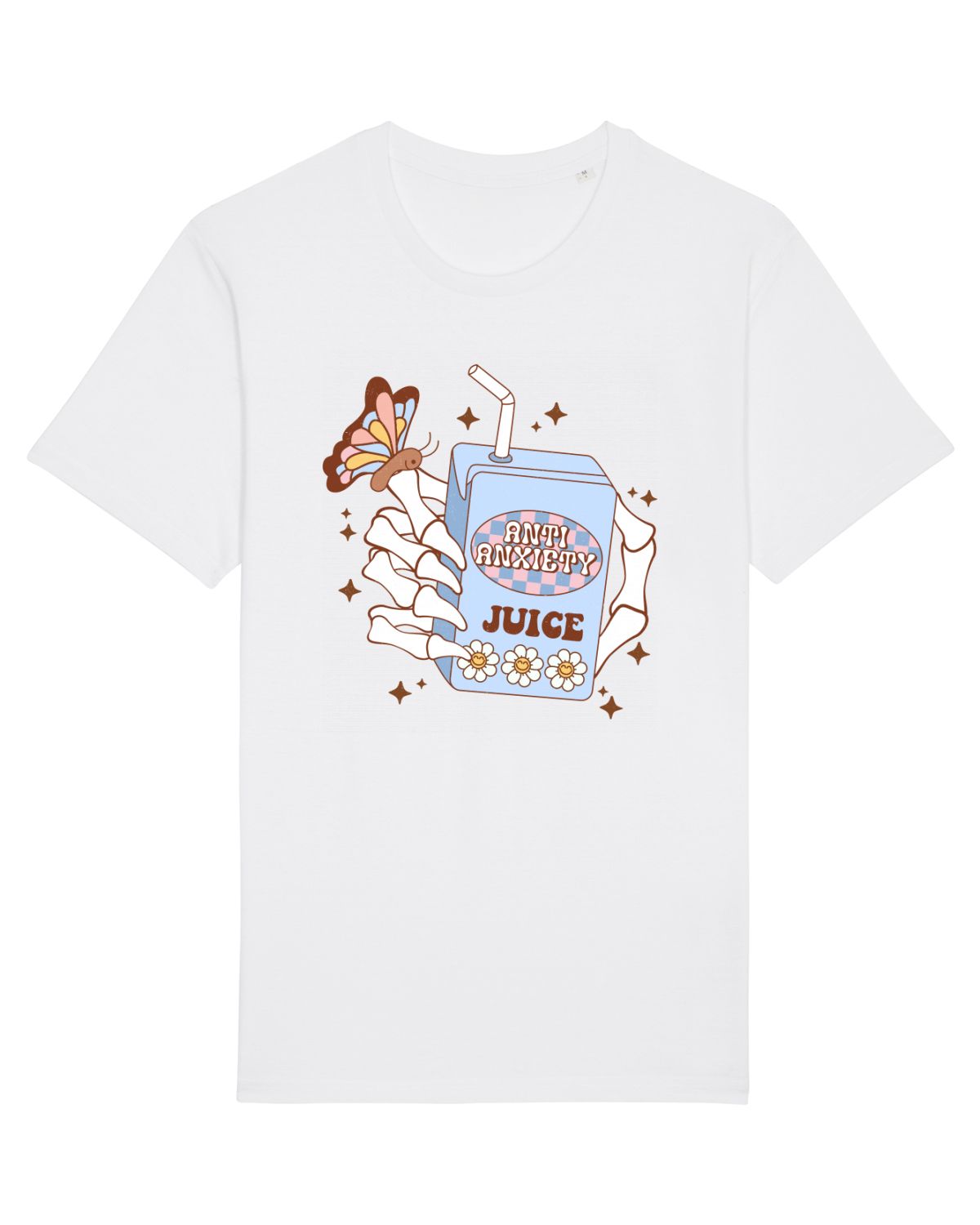 Tricou mânecă scurtă Unisex Rocker White