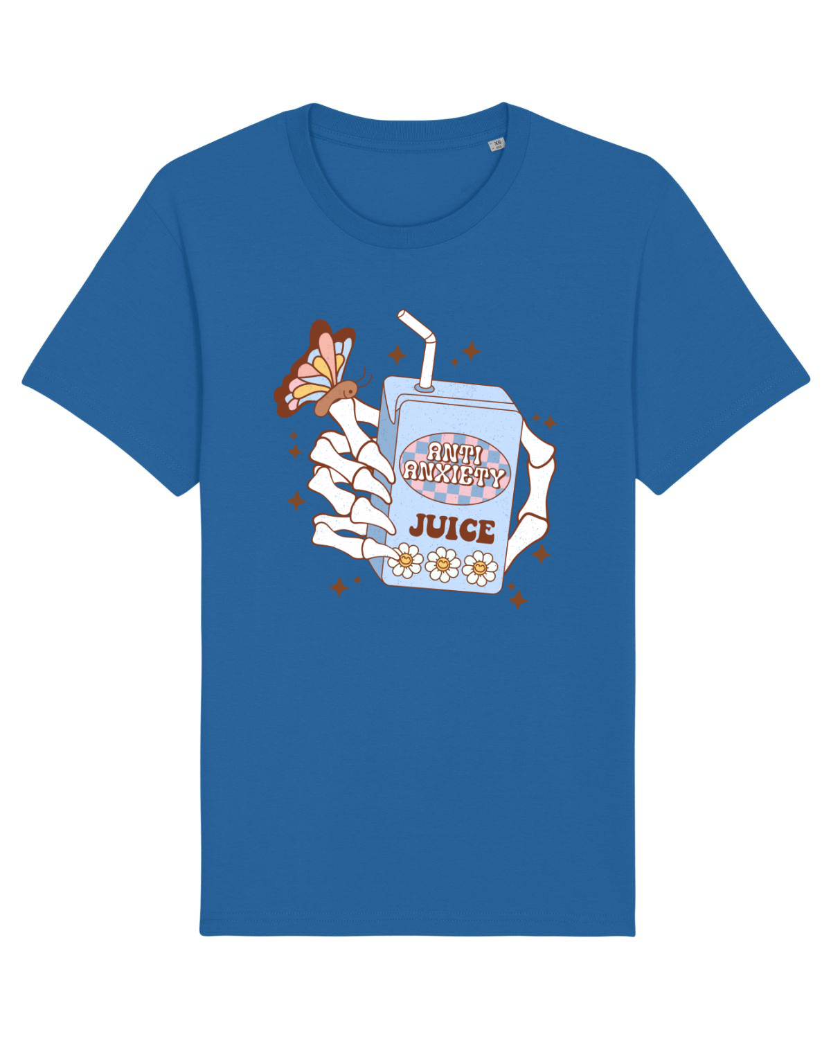 Tricou mânecă scurtă Unisex Rocker Royal Blue
