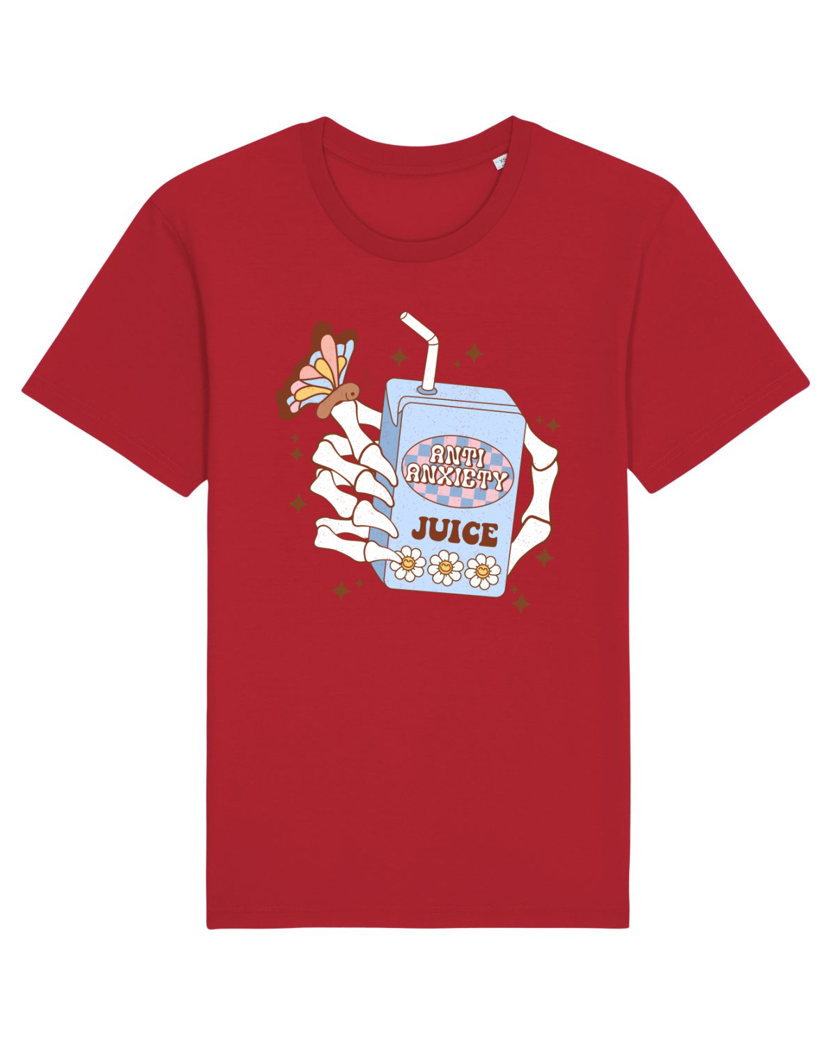 Tricou mânecă scurtă Unisex Rocker Red