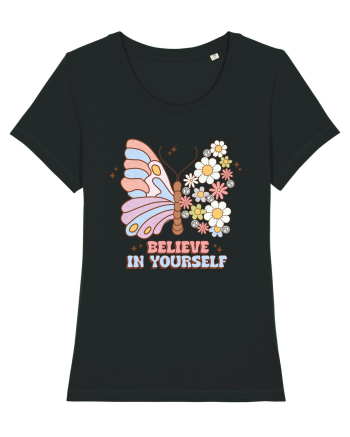 BELIEVE IN YOURSELF Black