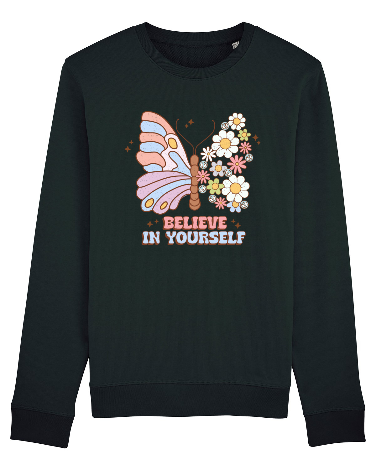 Bluză mânecă lungă Unisex Rise Black