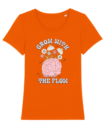 GROW WITH THE FLOW Bright Orange