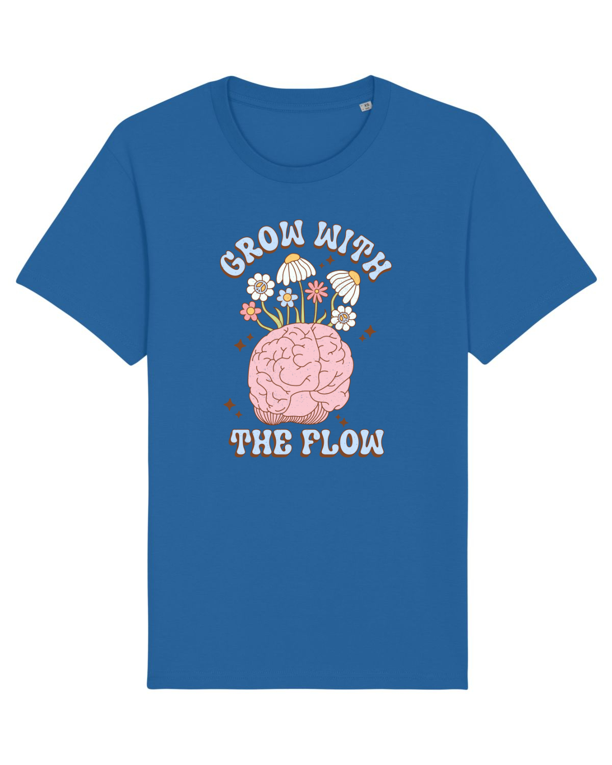 Tricou mânecă scurtă Unisex Rocker Royal Blue