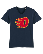 Fire O Tricou mânecă scurtă guler V Bărbat Presenter